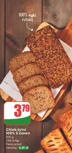 Dino Chleb żytni 5 ziaren oferta
