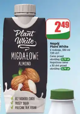 Dino Napój migdałowy Plant White oferta