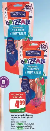 Dino Kabanosy drobiowe Tarczyński Gryzzale oferta