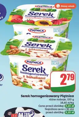 Dino Serek homogenizowany nektarynka malina Piątnica oferta