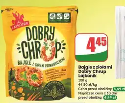 Dino Bajgle z ziołami prowansalskimi Lajkonik Dobry Chrup oferta