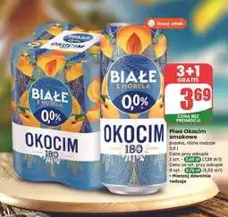 Dino Piwo Okocim Białe Z Morelą 0.0% oferta
