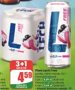Dino Piwo Lech Free Dragon Fruit Grape oferta