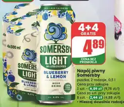 Dino Piwo Somersby Light Blueberry & Lemon oferta