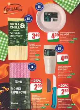Dino Talerze papierowe 23 cm Grill & Chill oferta