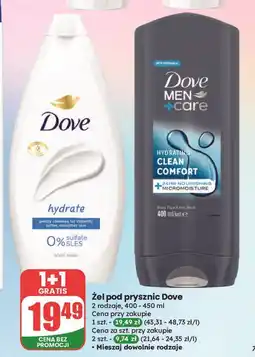 Dino Żel pod prysznic hydrate Dove oferta