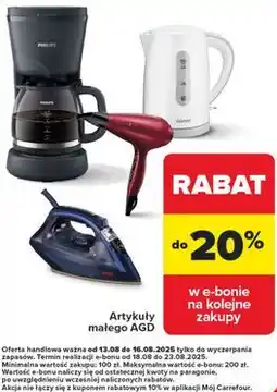Carrefour Artykuły małego AGD oferta