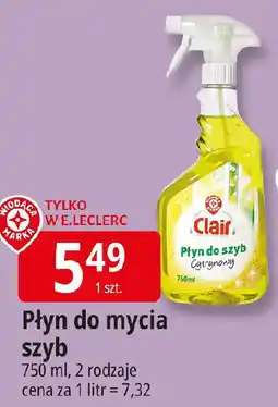 E.Leclerc Płyn do mycia szyb oferta