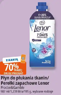 E.Leclerc Płyn do płukania tkanin/Perełki zapachowe Lenor Procter&Gamble oferta