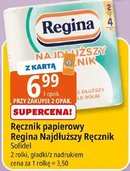 E.Leclerc Ręcznik papierowy Regina Najdłuższy Ręcznik Sofidel oferta