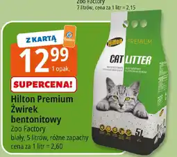 E.Leclerc Hilton Premium Żwirek bentonitowy Zoo Factory oferta