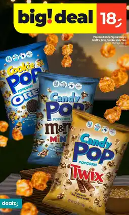 Dealz Popcorn Candy Pop różne rodzaje oferta