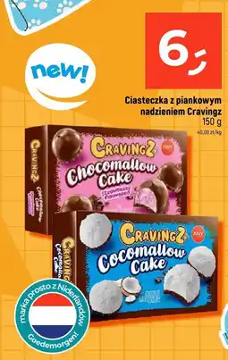 Dealz Ciastka Cravingz z piankowym nadzieniem oferta