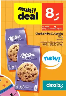 Dealz Ciastka Milka XL Cookies oferta