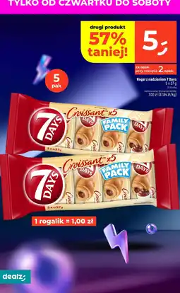 Dealz Rogalik 7 Days z nadzieniem oferta