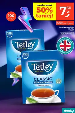 Dealz Herbata czarna Classic Tetley oferta