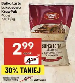 Delikatesy Centrum Bułka tarta luksusowa KrawPak oferta