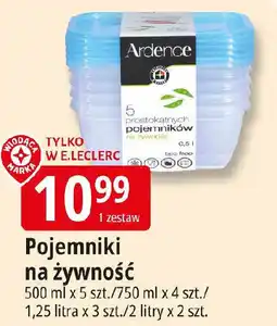 E.Leclerc Ardence Pojemniki na żywność oferta