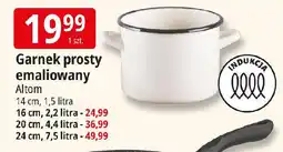 E.Leclerc Garnek prosty emaliowany Altom oferta