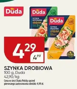 Chata Polska Szynka drobiowa Duda oferta