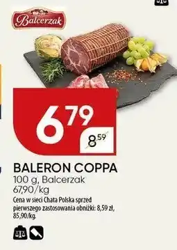 Chata Polska Baleron coppa Balcerzak oferta
