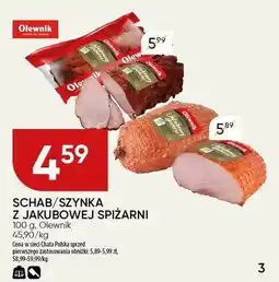 Chata Polska Schab/szynka z jakubowej spiżarni Olewnik oferta