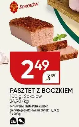 Chata Polska Pasztet z boczkiem Sokołów oferta