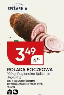 Chata Polska Rolada boczkowa Regionalna Spiżarnia oferta