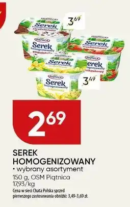 Chata Polska Serek homogenizowany wybrany asortyment OSM Piątnica oferta