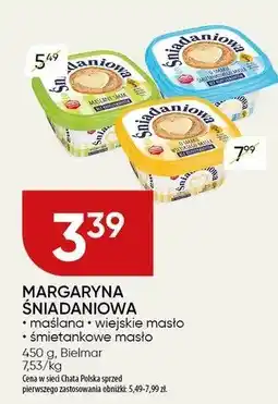Chata Polska Margaryna śniadaniowa maślana wiejskie masło śmietankowe masło Bielmar oferta