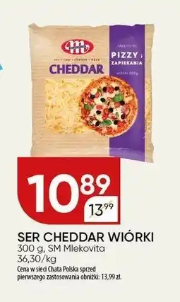Chata Polska Ser cheddar wiórki SM Mlekovita oferta