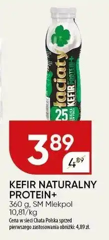Chata Polska Kefir naturalny protein+ SM Mlekpol oferta