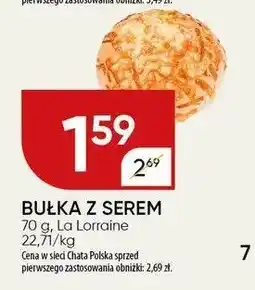 Chata Polska Bułka z serem La Lorraine oferta