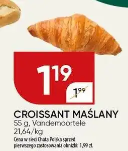 Chata Polska Croissant maślany Vandemoortele oferta