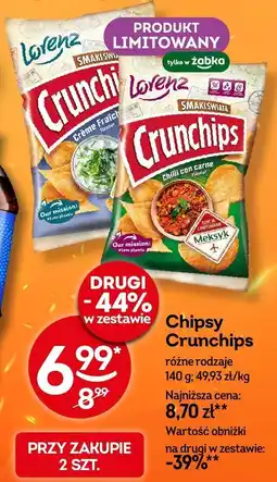 Żabka Chipsy Crunchips Lorenz oferta