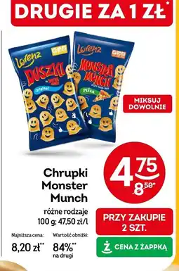 Żabka Chrupki Monster Munch Lorenz oferta