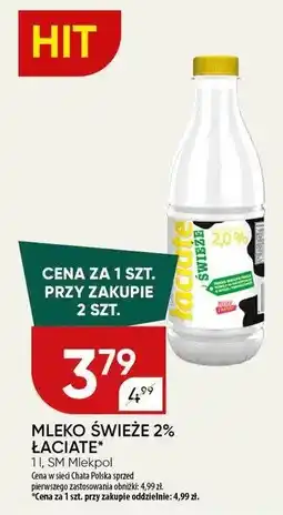 Chata Polska Mleko świeże 2% Łaciate SM Mlekpol oferta
