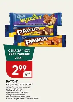 Chata Polska Baton Lotte Wedel oferta