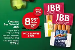 Żabka Kiełbasa Bez Osłonki JBB z szynki, 4 sery oferta
