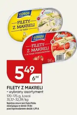 Chata Polska Filety z makreli Łosoś oferta