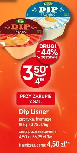 Żabka Dip Lisner papryka, fromage oferta