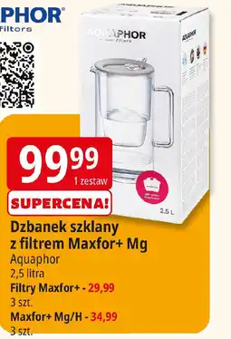 E.Leclerc Dzbanek szklany z filtrem Maxfor+ Mg Aquaphor oferta