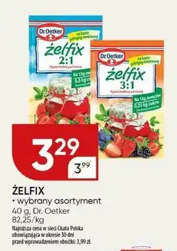 Chata Polska Żelfix Dr. Oetker oferta