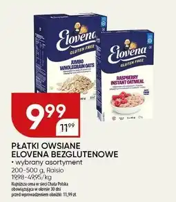 Chata Polska Płatki owsiane bezglutenowe Elovena oferta