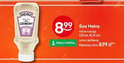 Żabka Sos Heinz różne rodzaje oferta