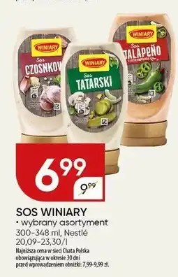 Chata Polska Sos Winiary czosnkowy/tatarski/jalapeño oferta
