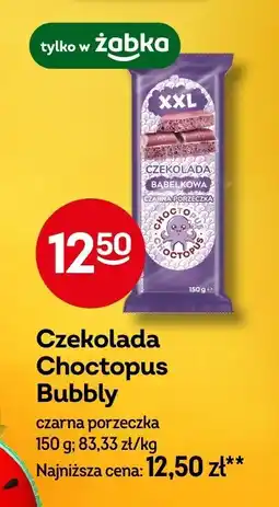 Żabka Czekolada Choctopus Bubbly czarna porzeczka oferta