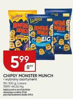 Chata Polska Chipsy Monster Munch wybrany asortyment oferta