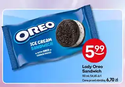 Żabka Lody Oreo Ice Cream Sandwich oferta