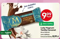 Żabka Lody Magnum Vanilla Caramel bez cukru oferta